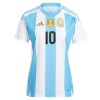 Original Fußballtrikot Argentinien Messi 10 Heimtrikot 2024 Für Damen